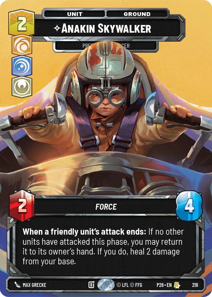Anakin Skywalker - Prescient Podracer (Foil)