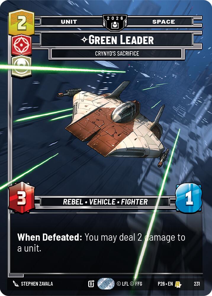 Green Leader - Crynyd's Sacrifice