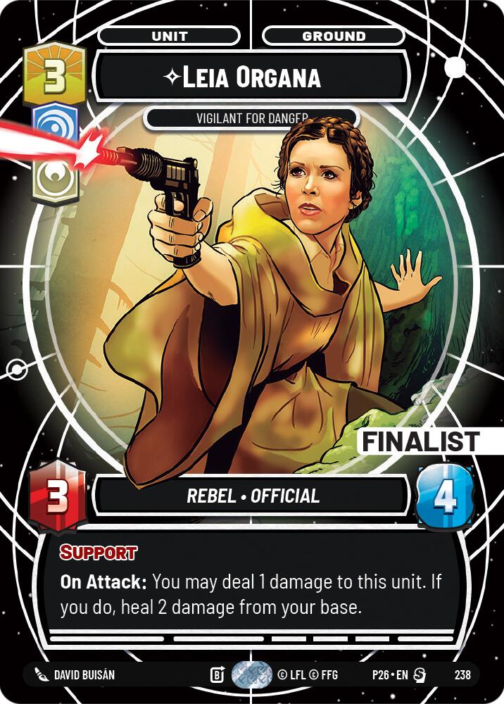 Leia Organa - Vigilant for Danger (Finalist)