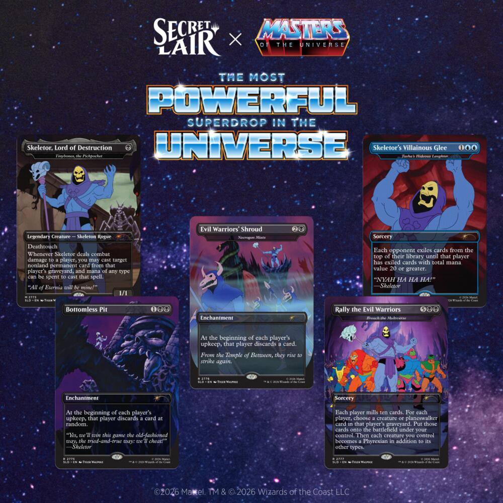Secret Lair Drop: Secret Lair x Masters of the Universe: Nyah-ha-ha! - Non-Foil Edition