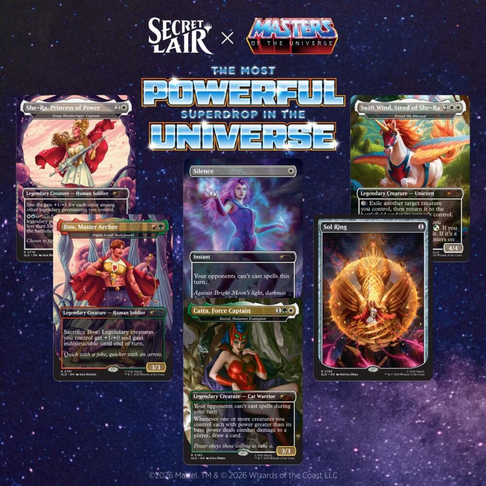 Secret Lair Drop: Secret Lair x Masters of the Universe: She-Ra, Princess of Power - Non-Foil Edition
