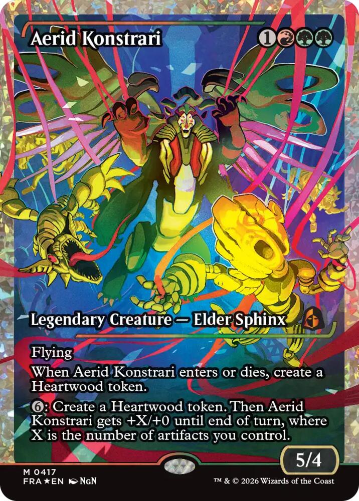 Aerid Konstrari (Showcase) (Fracture Foil) (0417)