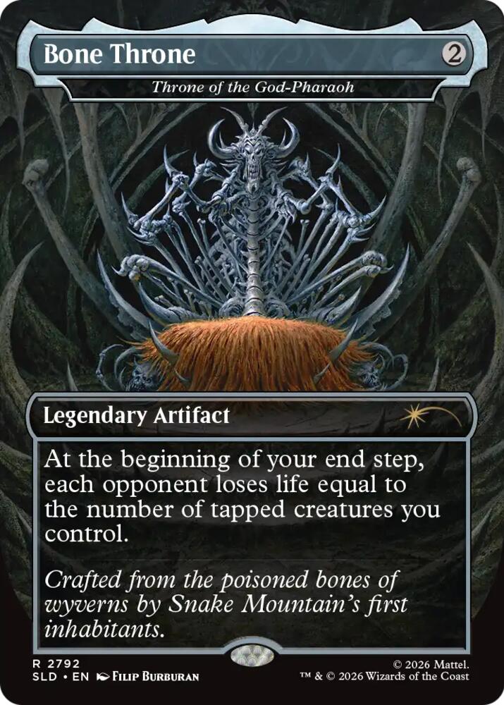 Bone Throne - Throne of the God-Pharaoh
