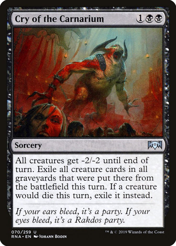 Cry of the Carnarium - Magic: The Gathering