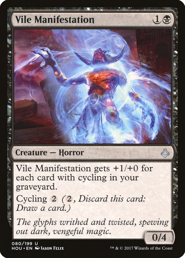 Vile Manifestation - Magic: The Gathering