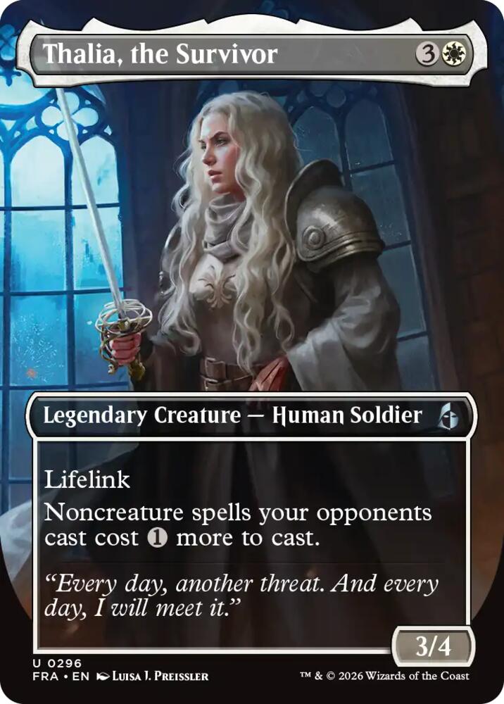 Thalia, the Survivor (Borderless)