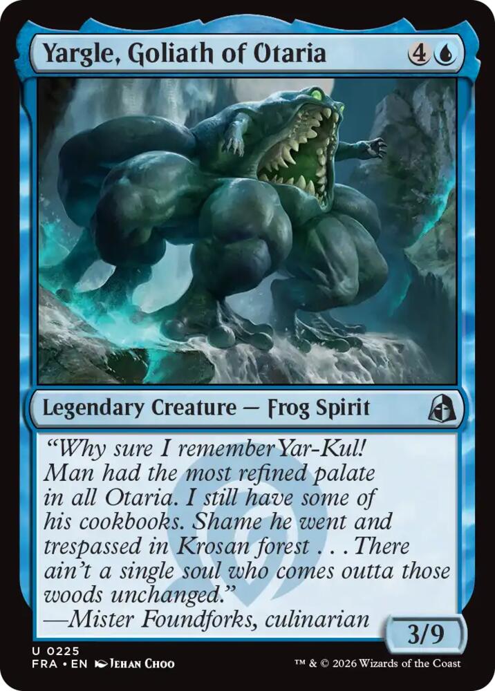 Yargle, Goliath of Otaria
