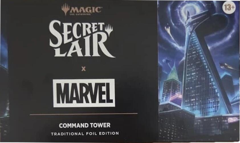 Secret Lair Drop: Secret Lair x Marvel - Command Tower - Traditional Foil Edition