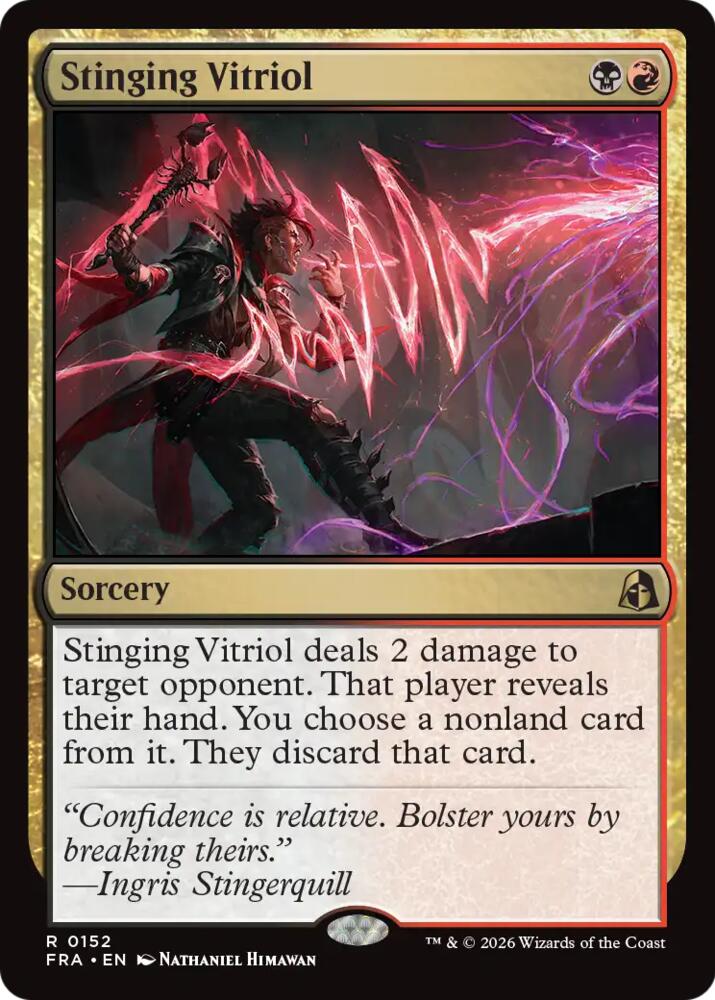 Stinging Vitriol