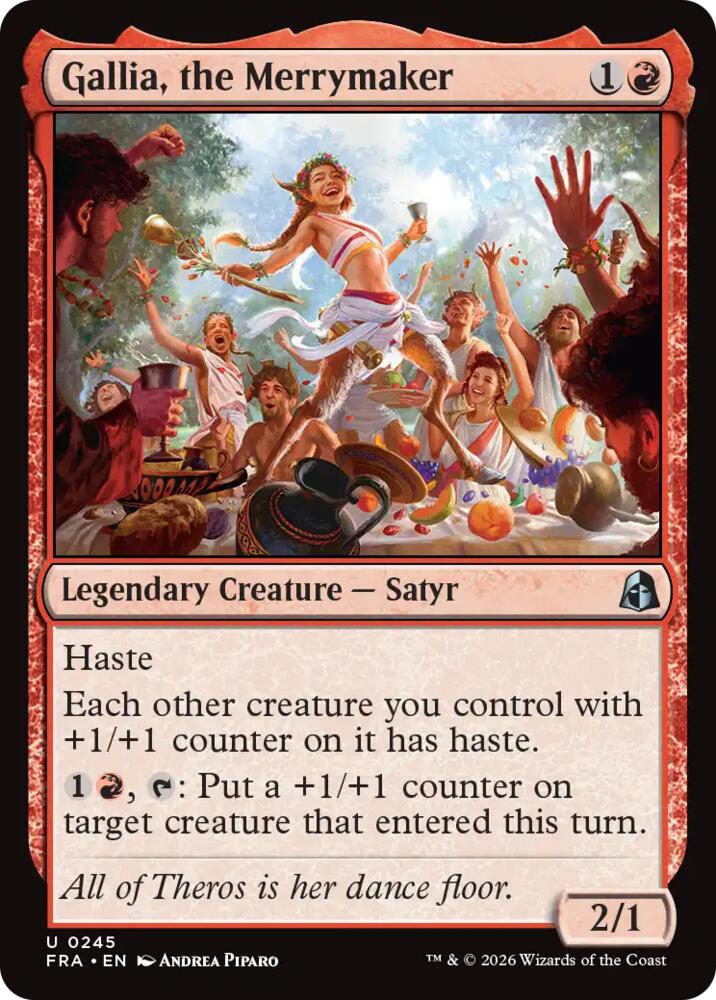 Gallia, the Merrymaker