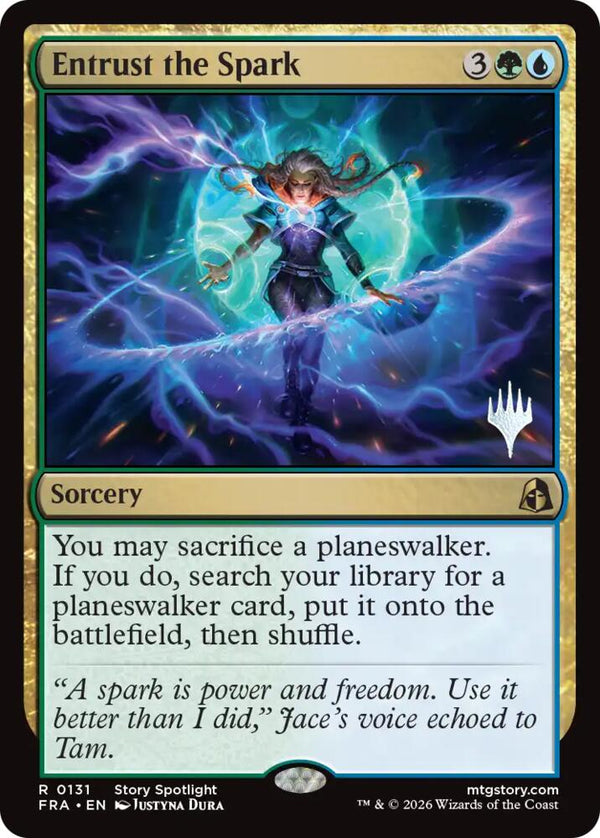Entrust the Spark (PPFRA 131) - Magic: The Gathering