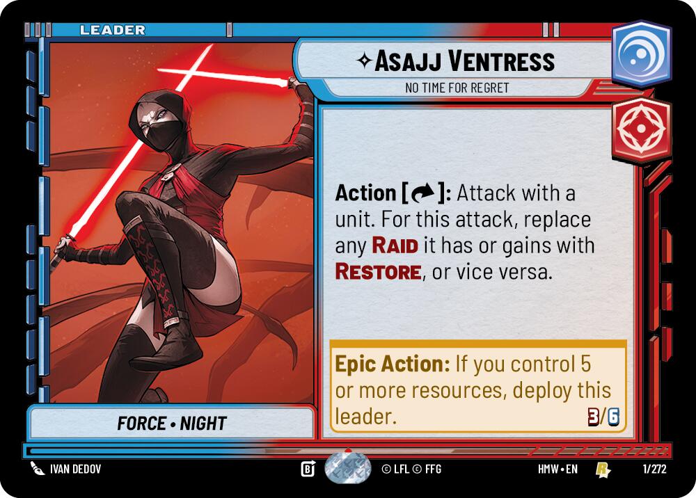 Asajj Ventress - No Time For Regret