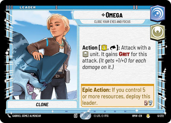 Omega - Close Your Eyes and Focus (HMW 6/272) - Star Wars Unlimited