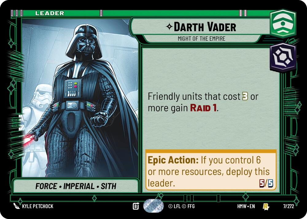 Darth Vader - Might of the Empire