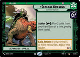 General Grievous - Separatist Warlord (HMW 8/272) - Star Wars Unlimited