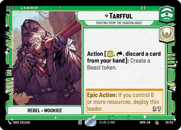 Tarfful - Fighting from the Shadowlands (HMW 10/272) - Star Wars Unlimited