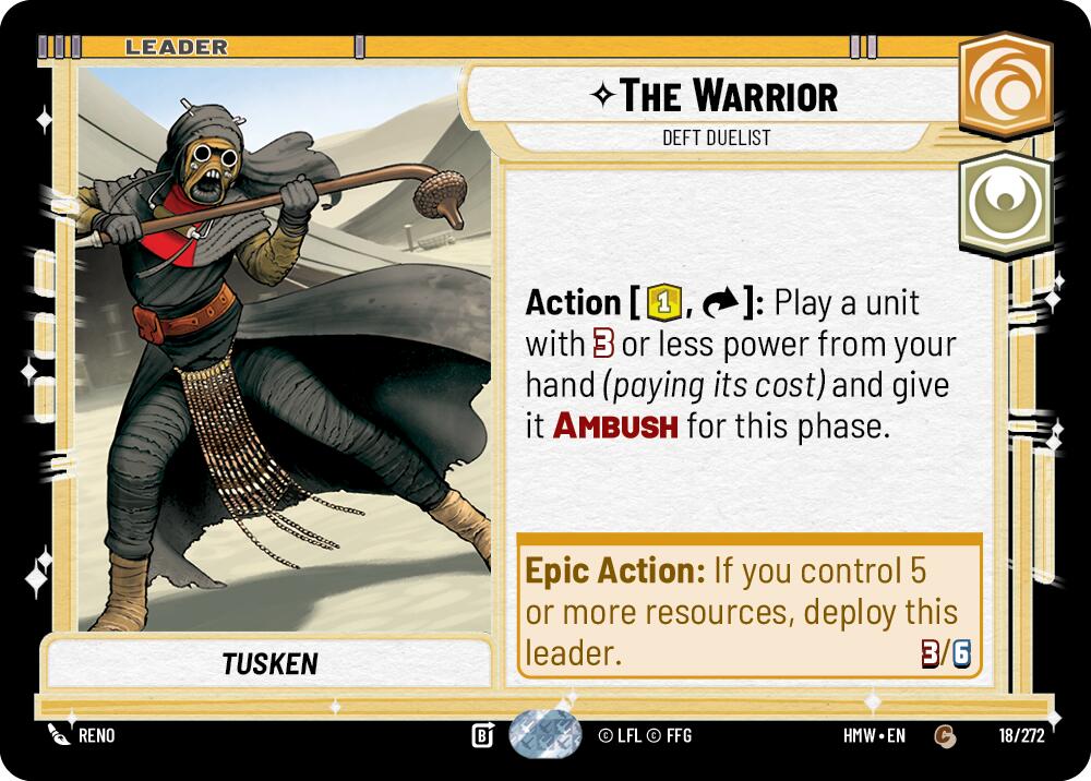 The Warrior - Deft Duelist