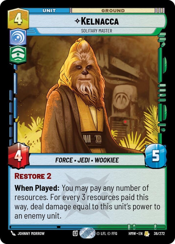 Kelnacca - Solitary Master (HMW 36/272) - Star Wars Unlimited