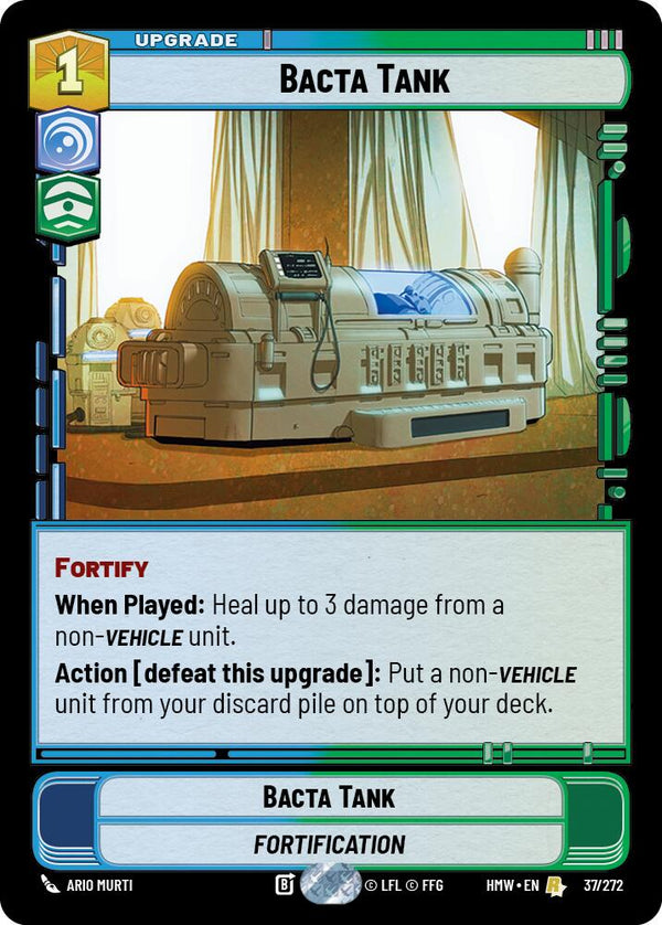 Bacta Tank (HMW 37/272) - Star Wars Unlimited