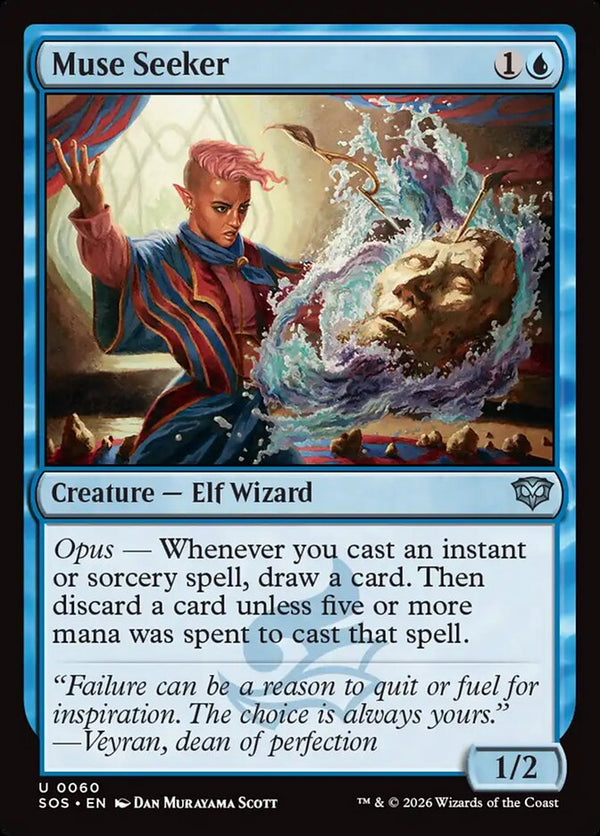 Muse Seeker - Magic: The Gathering