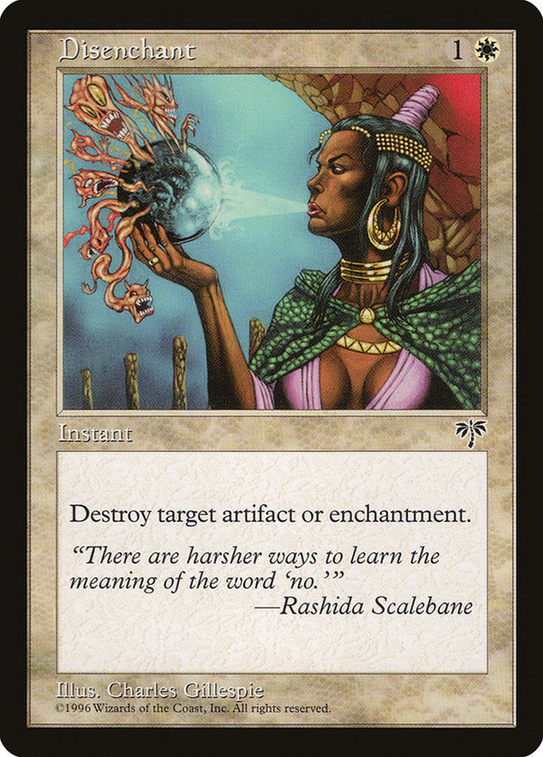 Disenchant - Magic: The Gathering