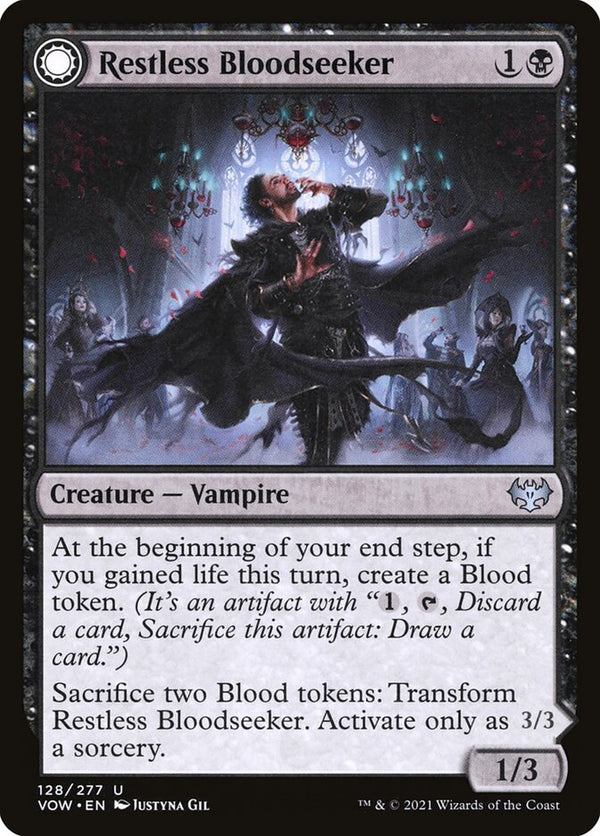 Restless Bloodseeker - Magic: The Gathering