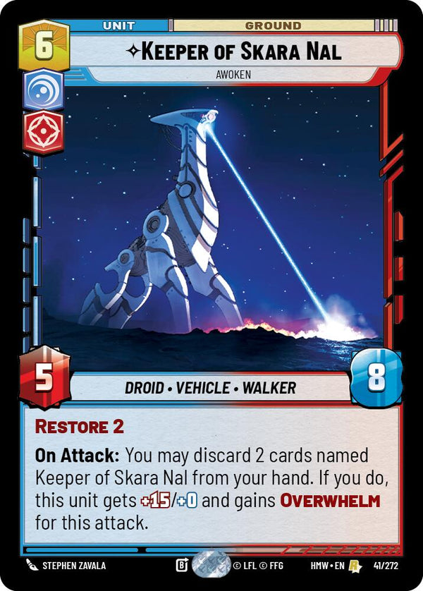 Keeper of Skara Nal - Awoken (HMW 41/272) - Star Wars Unlimited
