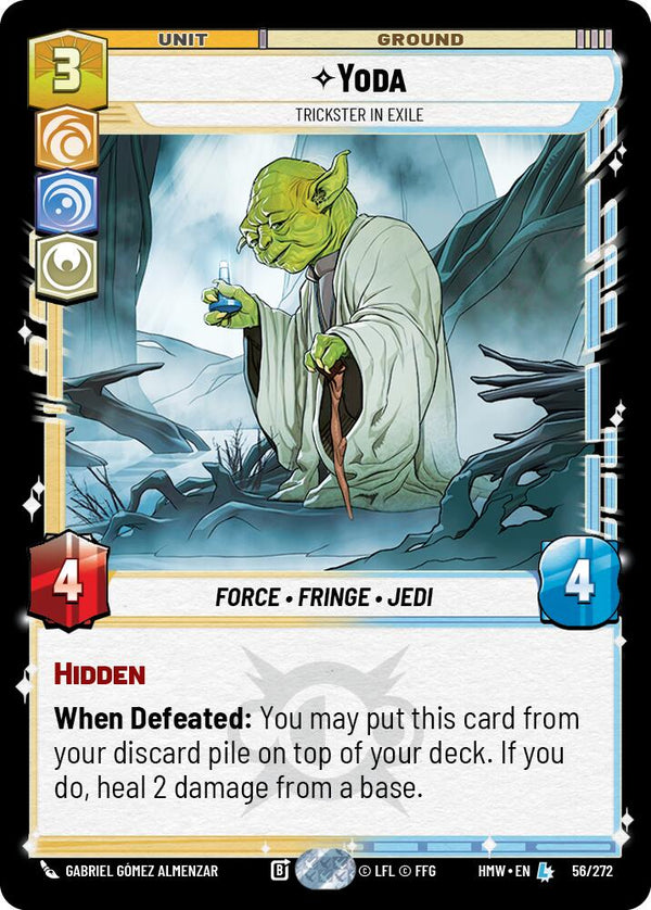 Yoda - Trickster in Exile (HMW 56/272) - Star Wars Unlimited