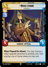 Boss Lyonie - Hypnotized (HMW 57/272) - Star Wars Unlimited