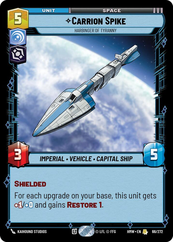 Carrion Spike - Harbinger of Tyranny (HMW 66/272) - Star Wars Unlimited