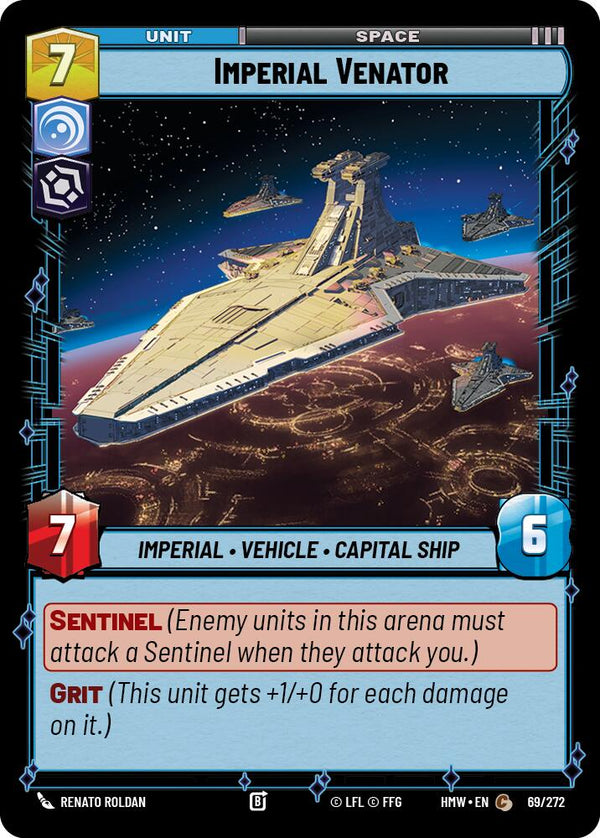Imperial Venator (HMW 69/272) - Star Wars Unlimited