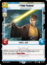 Yord Fandar - Devoutly Disciplined (HMW 74/272) - Star Wars Unlimited