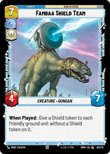 Fambaa Shield Team (HMW 80/272) - Star Wars Unlimited