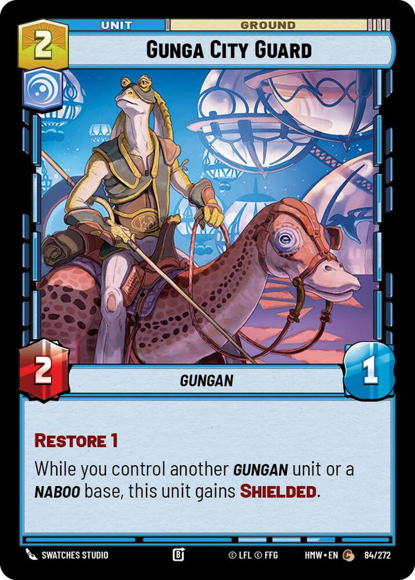 Gunga City Guard (HMW 84/272) - Star Wars Unlimited