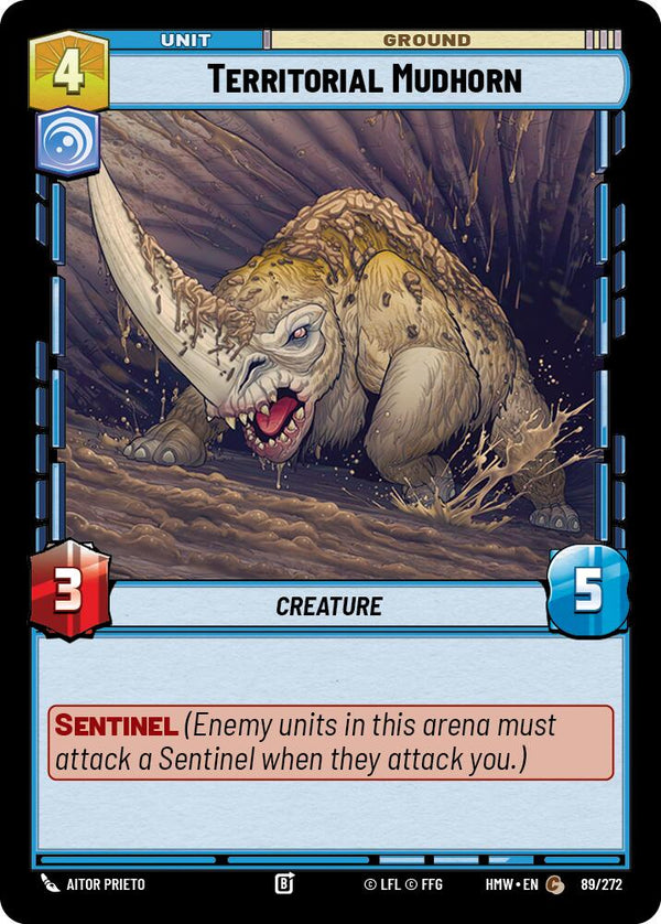 Territorial Mudhorn (HMW 89/272) - Star Wars Unlimited