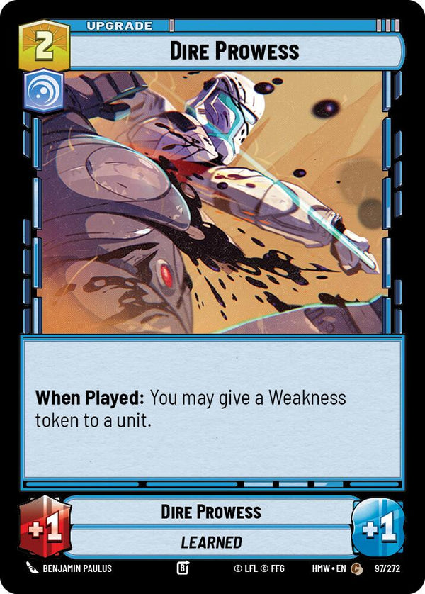 Dire Prowess (HMW 97/272) - Star Wars Unlimited