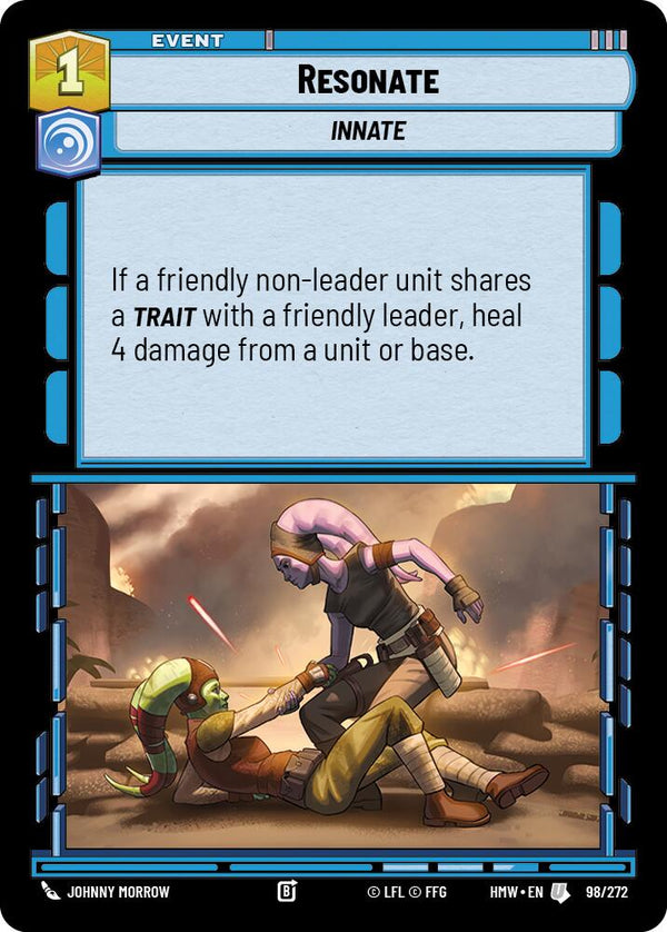 Resonate (HMW 98/272) - Star Wars Unlimited