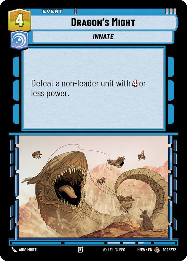 Dragon's Might (HMW 102/272) - Star Wars Unlimited