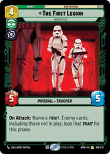 The First Legion - Vader's Fist (HMW 108/272) - Star Wars Unlimited