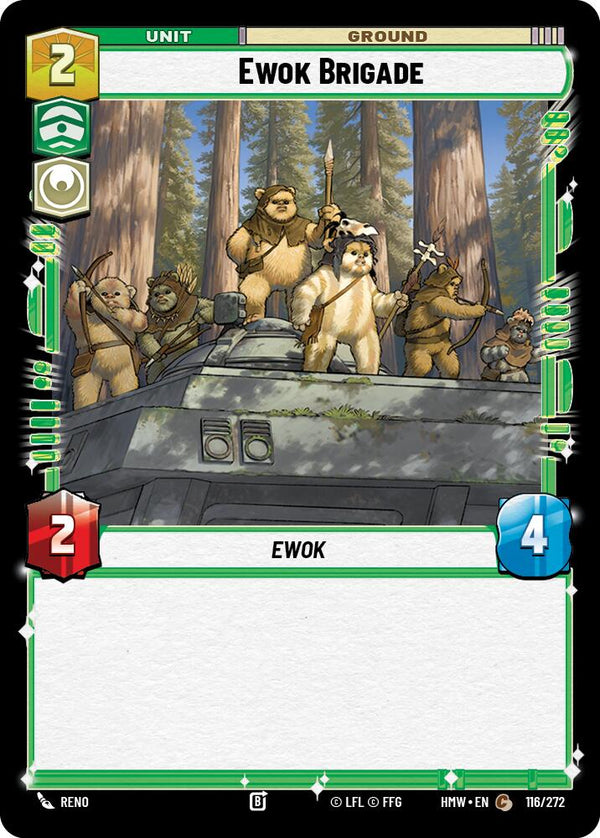 Ewok Brigade (HMW 116/272) - Star Wars Unlimited