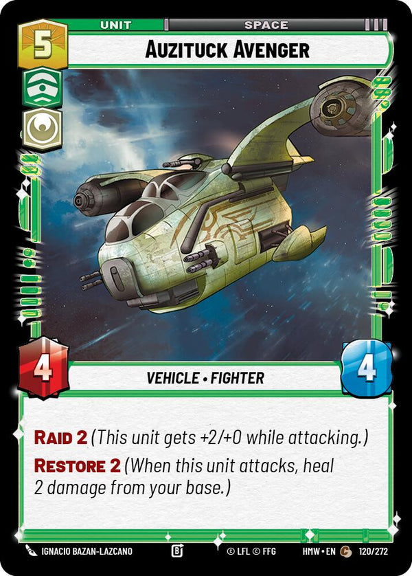 Auzituck Avenger (HMW 120/272) - Star Wars Unlimited