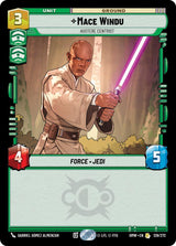 Mace Windu - Austere Centrist (HMW 128/272) - Star Wars Unlimited