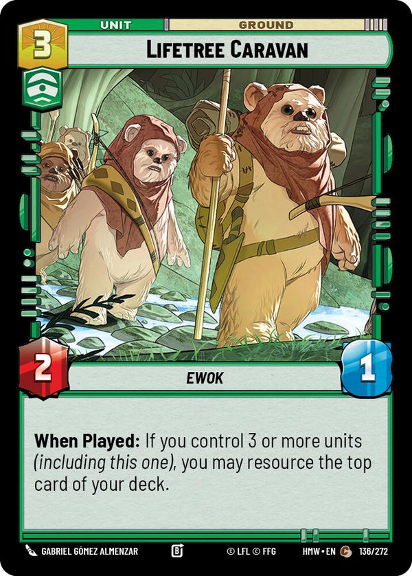 Lifetree Caravan (HMW 136/272) - Star Wars Unlimited