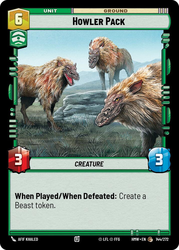 Howler Pack (HMW 144/272) - Star Wars Unlimited
