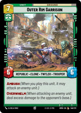 Outer Rim Garrison (HMW 146/272) - Star Wars Unlimited