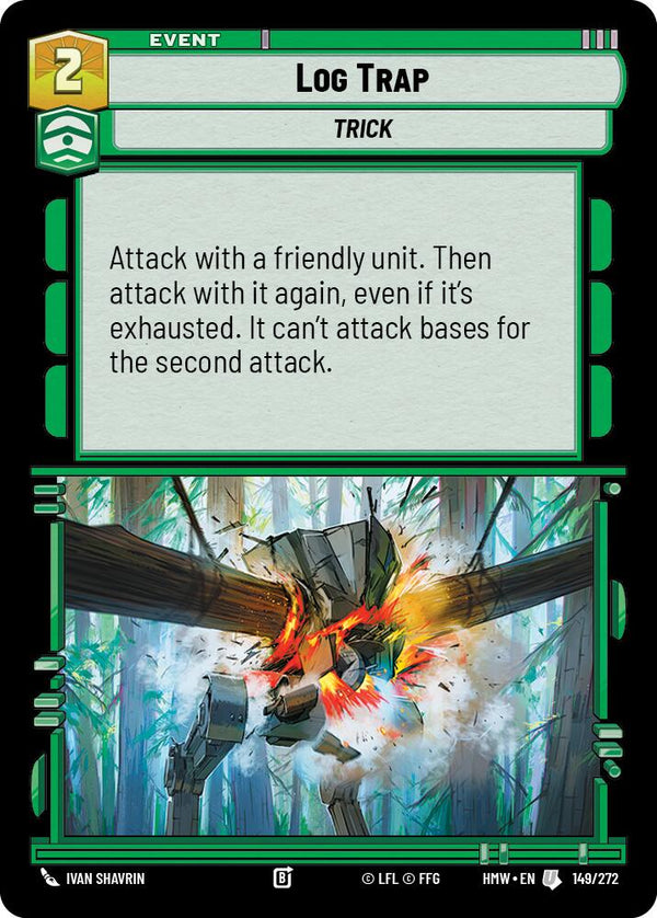 Log Trap (HMW 149/272) - Star Wars Unlimited