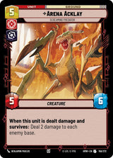 Arena Acklay - Screaming Predator (HMW 156/272) - Star Wars Unlimited