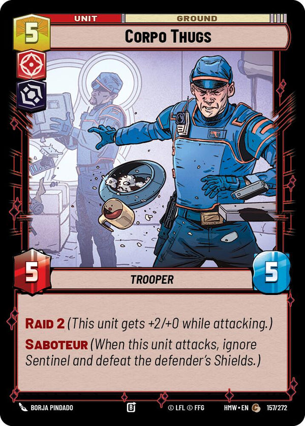 Corpo Thugs (HMW 157/272) - Star Wars Unlimited