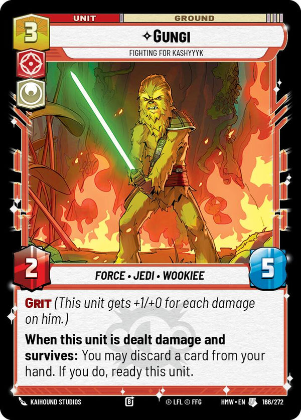 Gungi - Fighting for Kashyyyk (HMW 166/272) - Star Wars Unlimited
