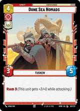 Dune Sea Nomads (HMW 167/272) - Star Wars Unlimited